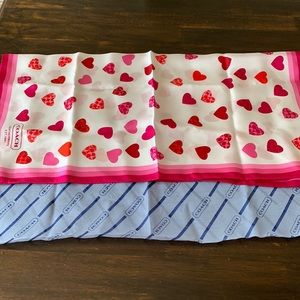 2 Coach scarves/accent hankie